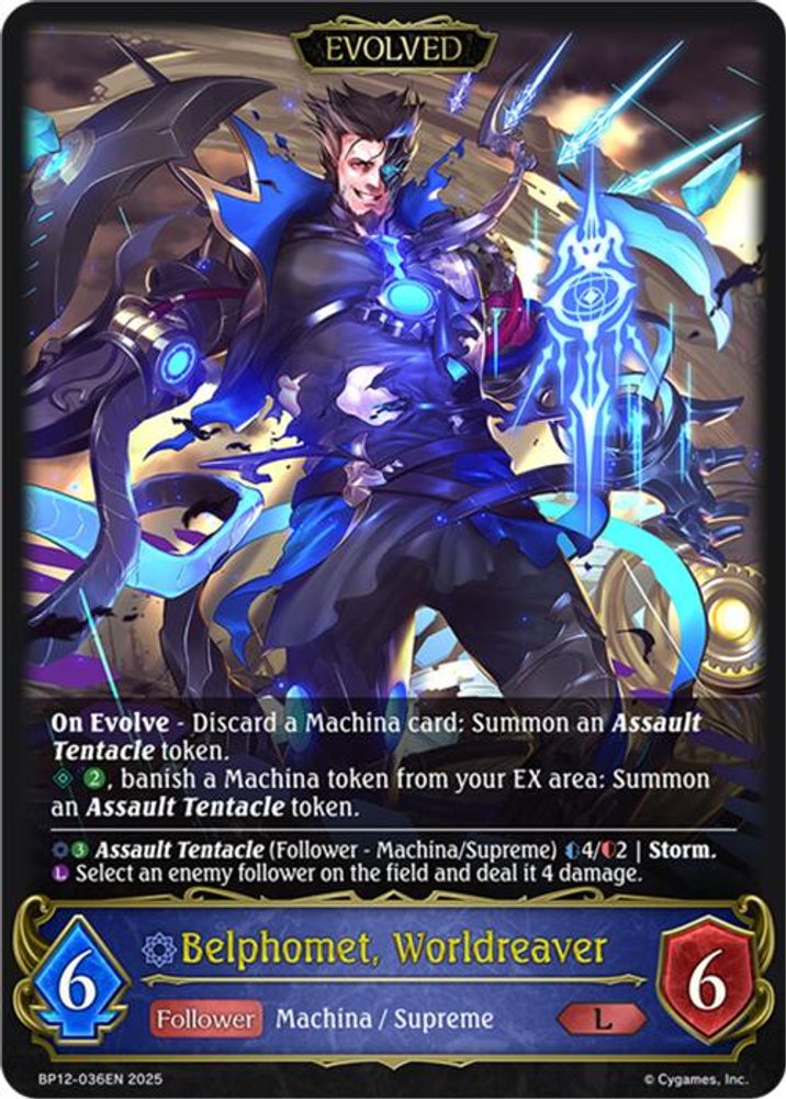 Belphomet, Worldreaver (Evolved), Standard, front