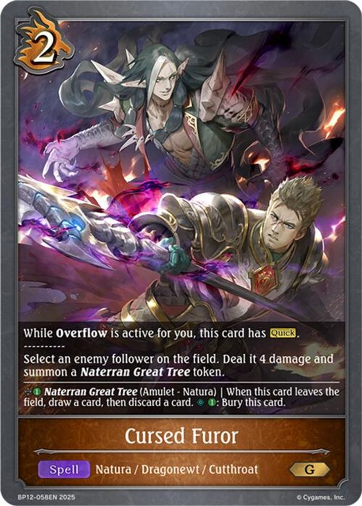 Cursed Furor, Standard, front