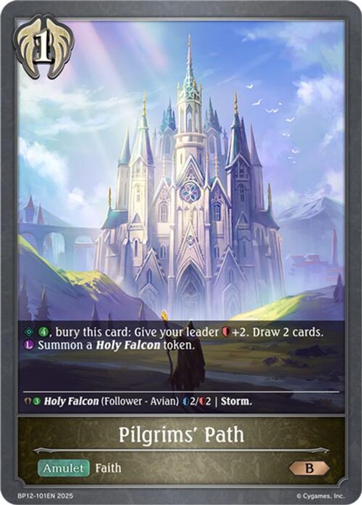 Pilgrims' Path, Standard, front