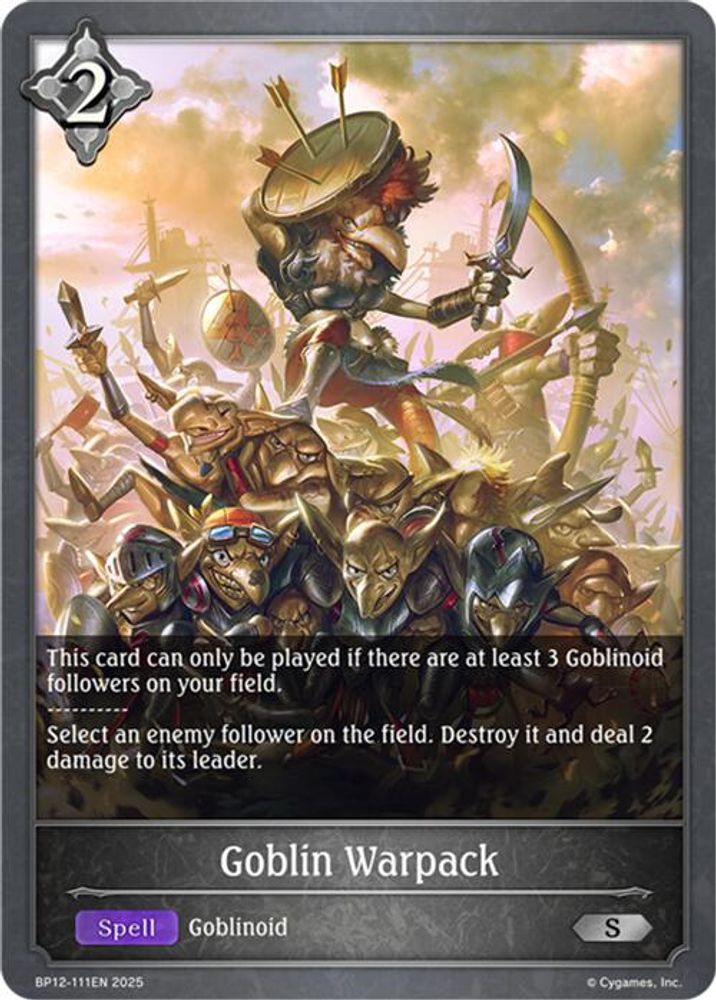 Goblin Warpack, Standard, front