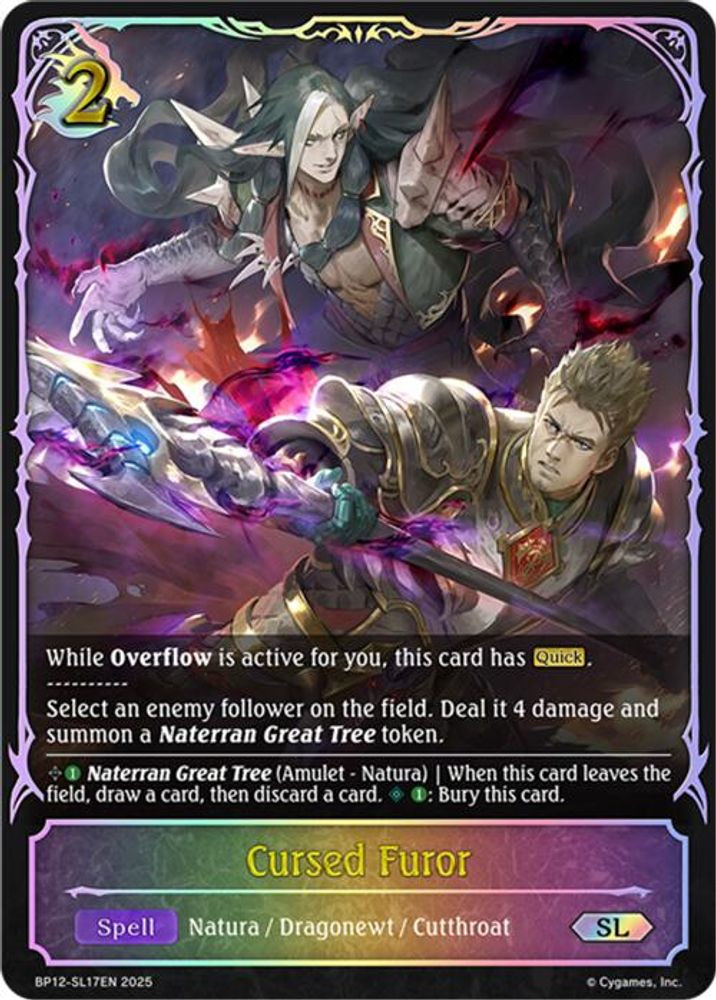 Cursed Furor (SL), Standard, front