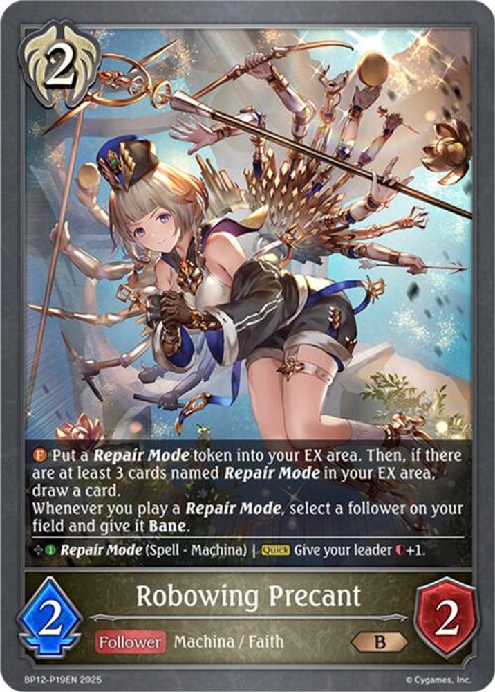 Robowing Precant - P19 (Foil), Standard, front