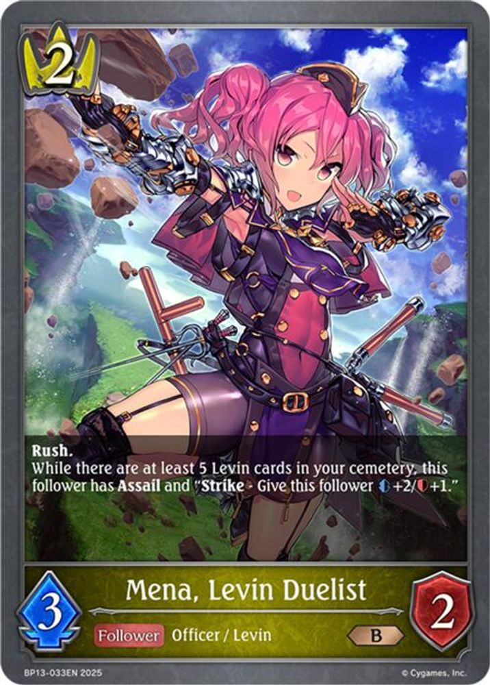 Mena, Levin Duelist, Standard, front