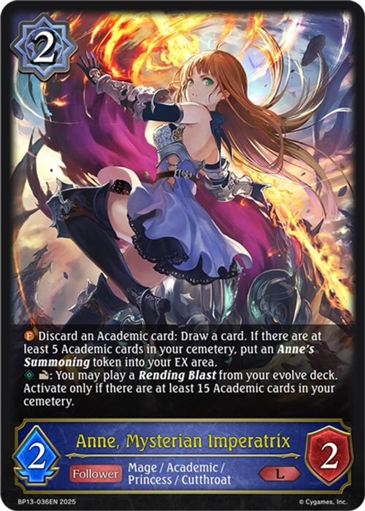 Anne, Mysterian Imperatrix, Standard, front