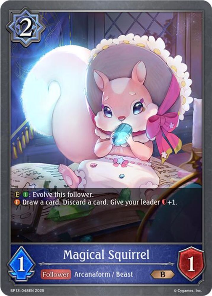 Magical Squirrel, Standard, front