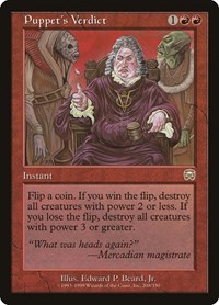 Puppet's Verdict, Mercadian Masques