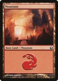 Mountain (267), Return to Ravnica