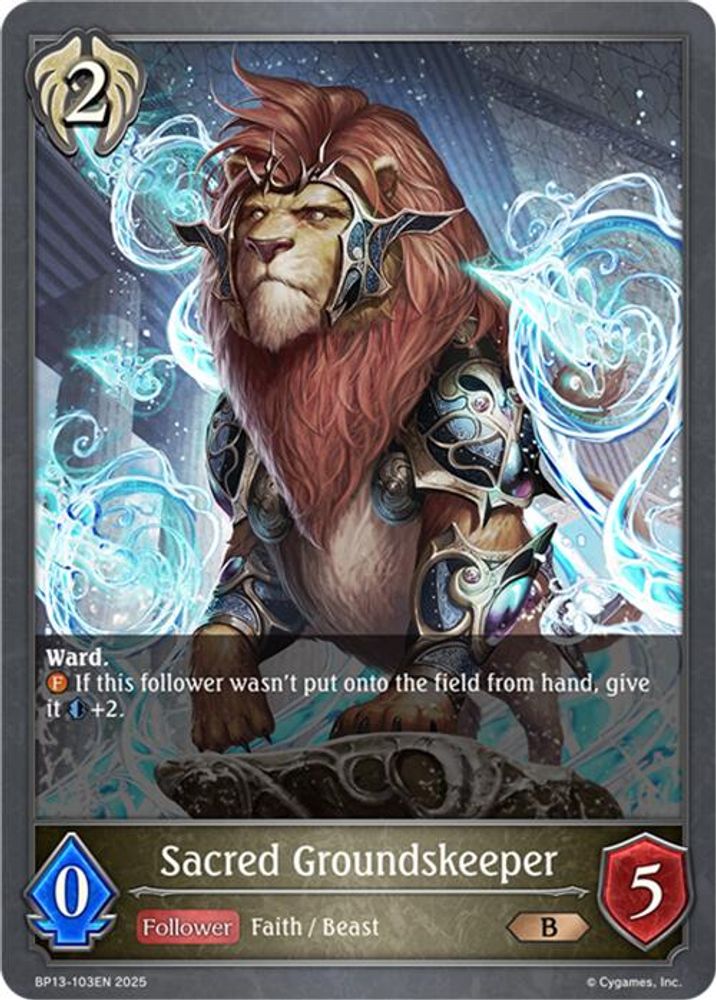 Sacred Groundskeeper, Standard, front