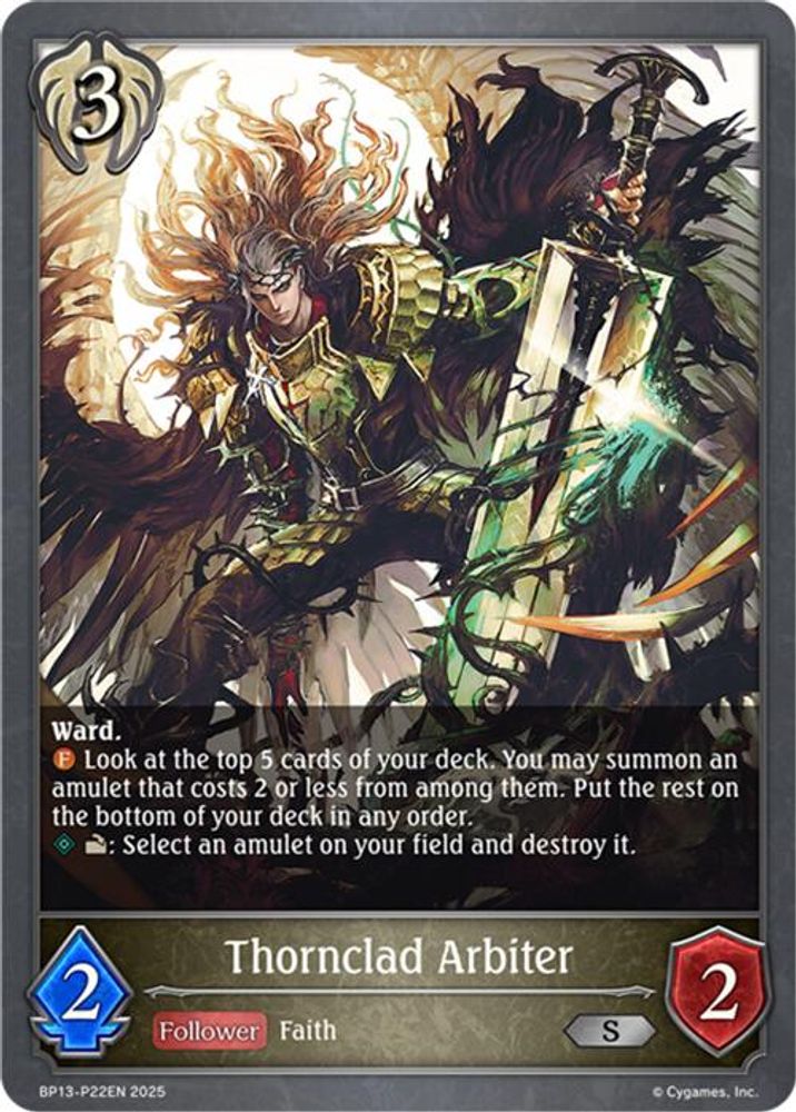 Thornclad Arbiter - P22 (Foil), Standard, front