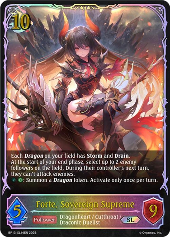 Forte, Sovereign Supreme (SL), Standard, front