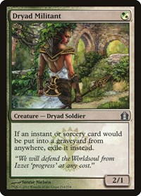 Dryad Militant, Return to Ravnica