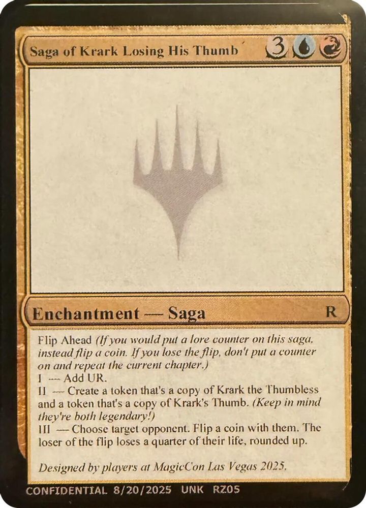 17-Year Cicadas, Un-Known Event Playtest Cards