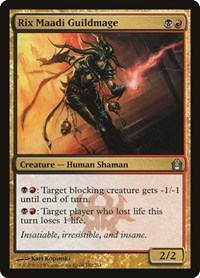 Rix Maadi Guildmage, Return to Ravnica