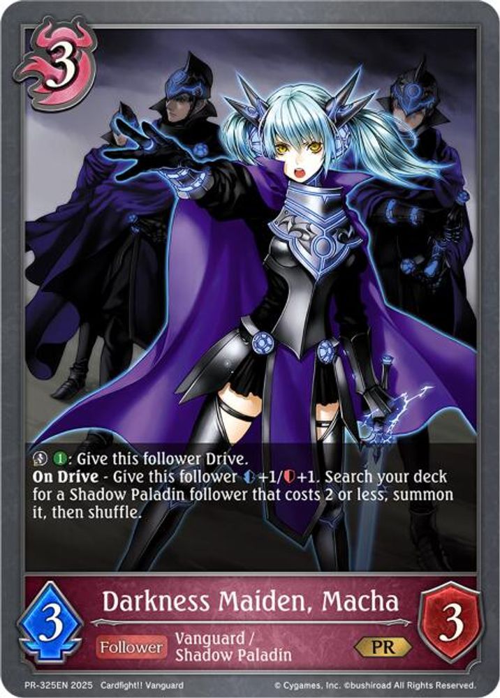Darkness Maiden, Macha - PR-325, Standard, front
