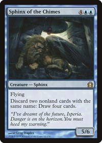 Sphinx of the Chimes, Return to Ravnica