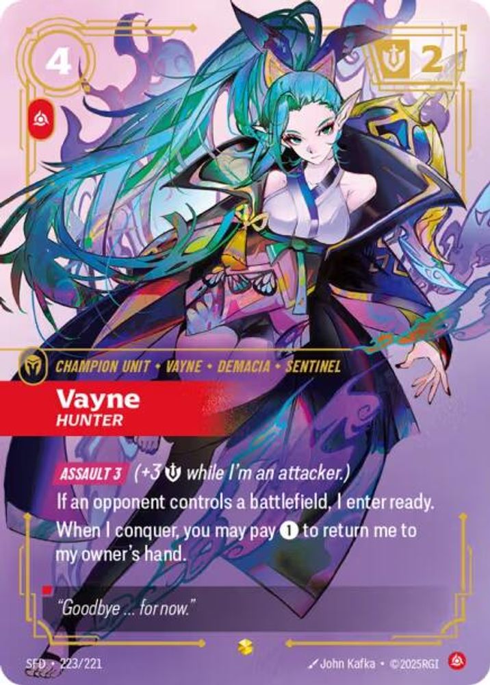 Vayne, Hunter (Overnumbered)