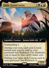 Iroh, Grand Lotus (Extended Art), Unique and Miscellaneous Promos