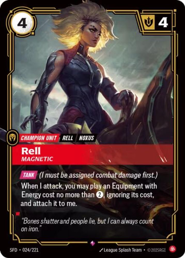 Rell, Magnetic
