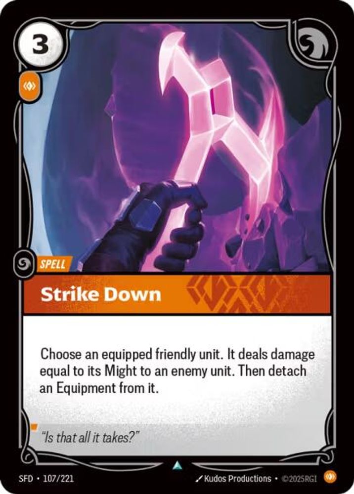 Strike Down
