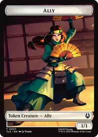 Ally (0007) // Spirit Double-Sided Token, Avatar: The Last Airbender
