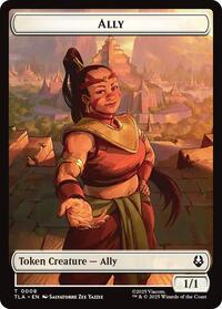 Ally (0008) // Soldier (0002) Double-Sided Token, Avatar: The Last Airbender