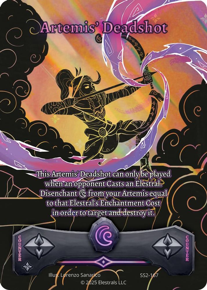 Artemis' Deadshot (Full Art), Holo, front