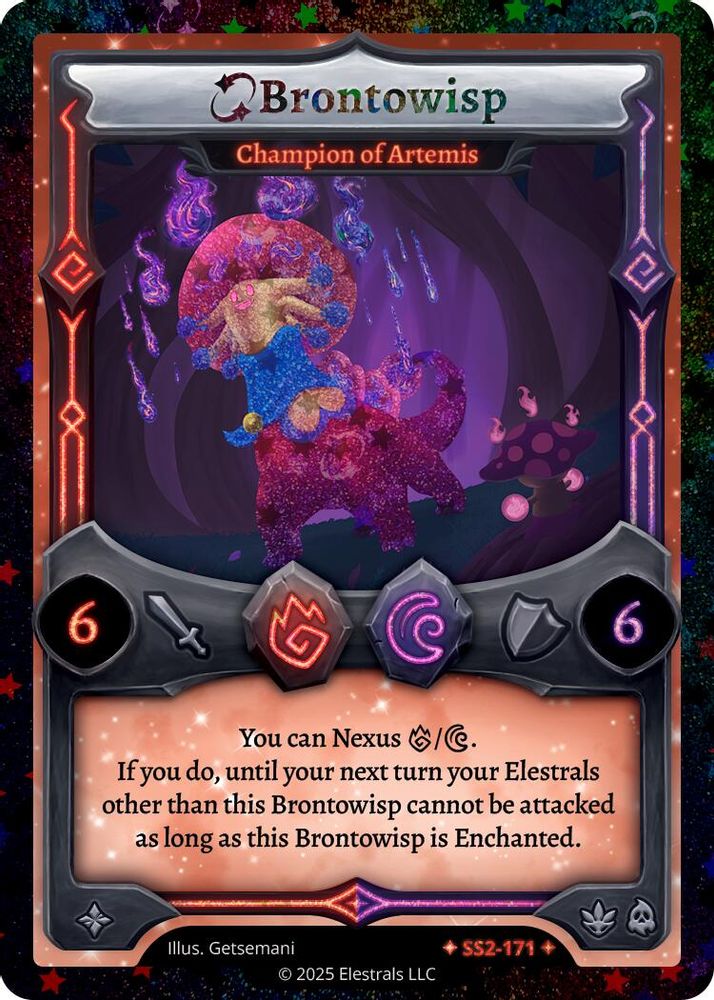 Brontowisp - Champion of Artemis (Stellar), Standard, front