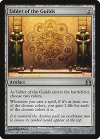 Tablet of the Guilds, Return to Ravnica