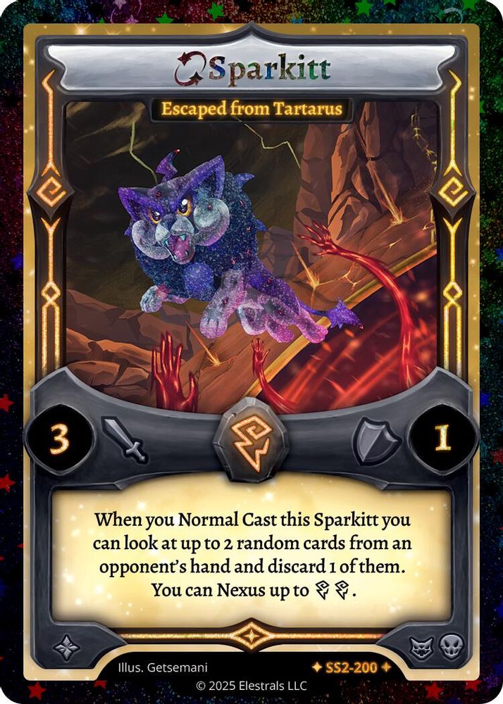 Sparkitt - Escaped from Tartarus (Stellar), Standard, front