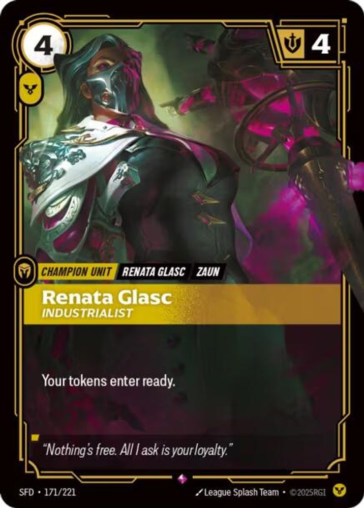 Renata Glasc, Industrialist