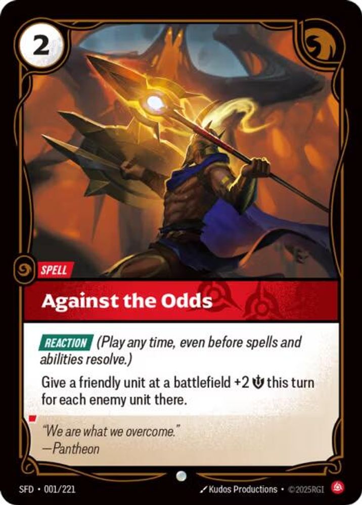 Against the Odds