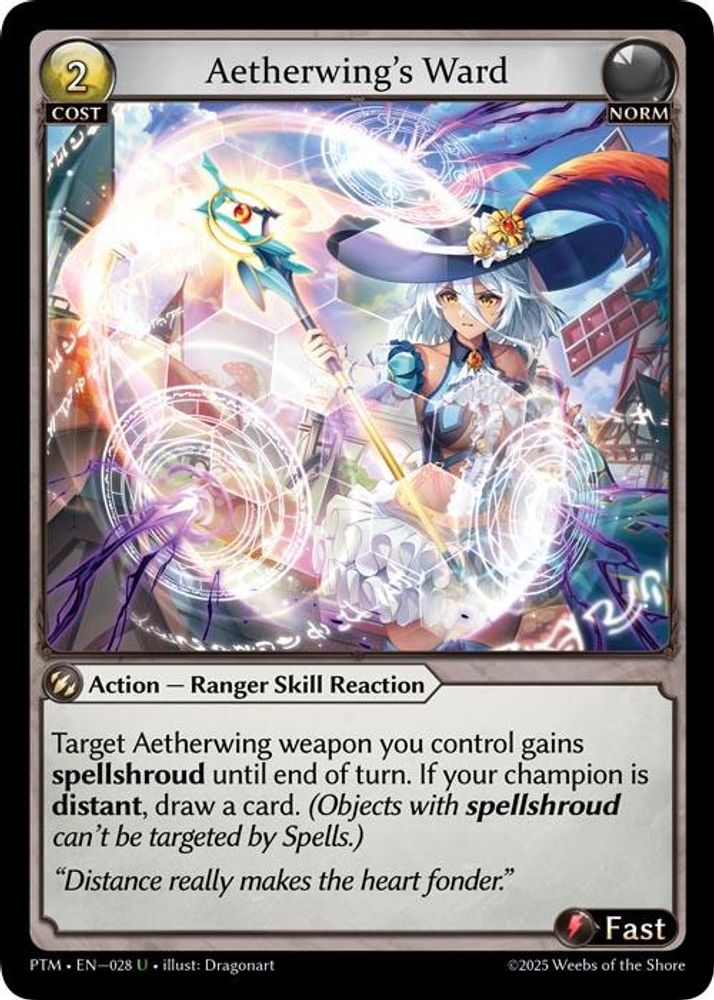 Aetherwing's Ward, Standard, front