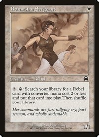 Ramosian Sergeant, Mercadian Masques