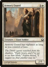 Armory Guard, Return to Ravnica