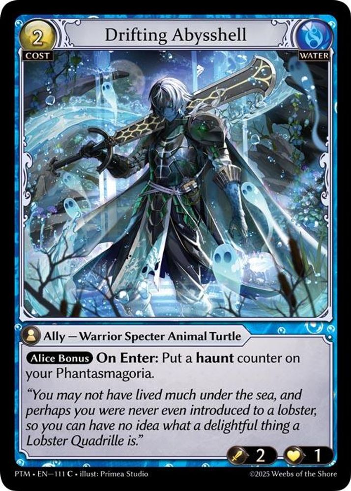 Drifting Abysshell, Standard, front