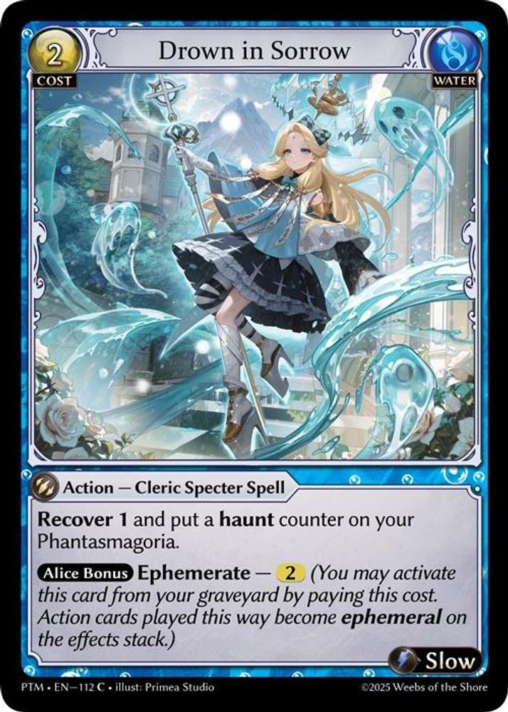Drown in Sorrow, Standard, front
