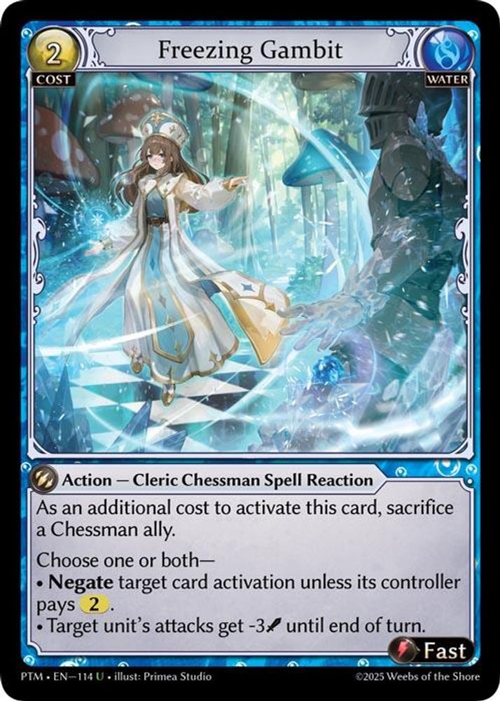 Freezing Gambit, Standard, front