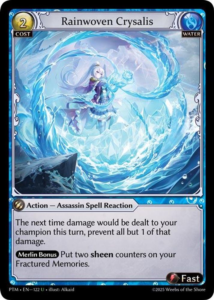 Rainwoven Crysalis, Standard, front
