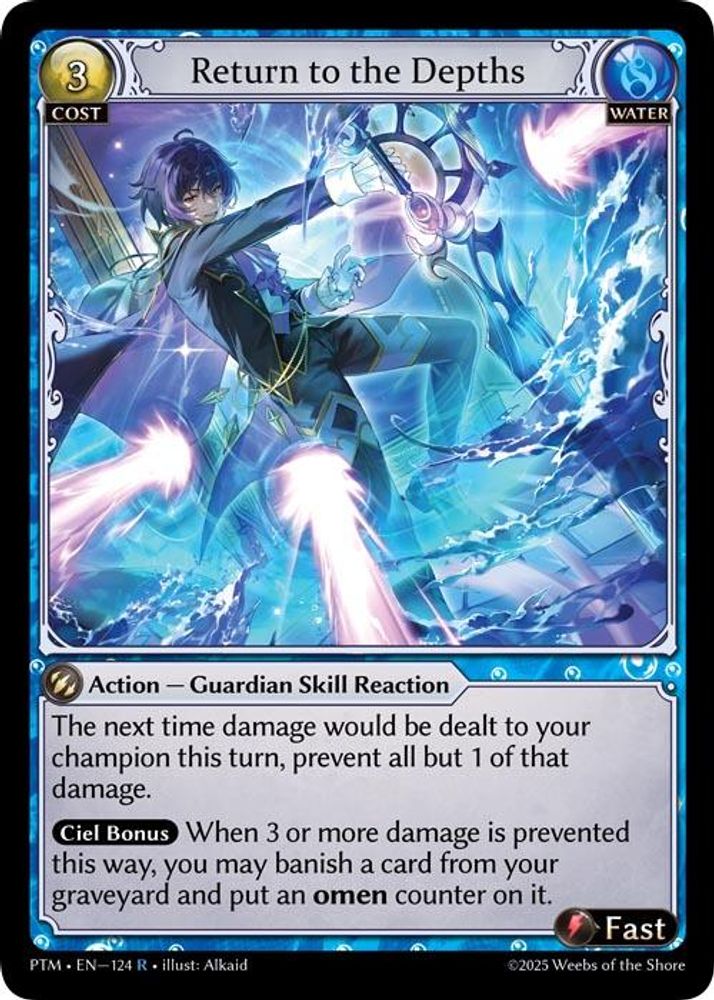 Return to the Depths, Standard, front