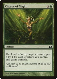 Chorus of Might, Return to Ravnica