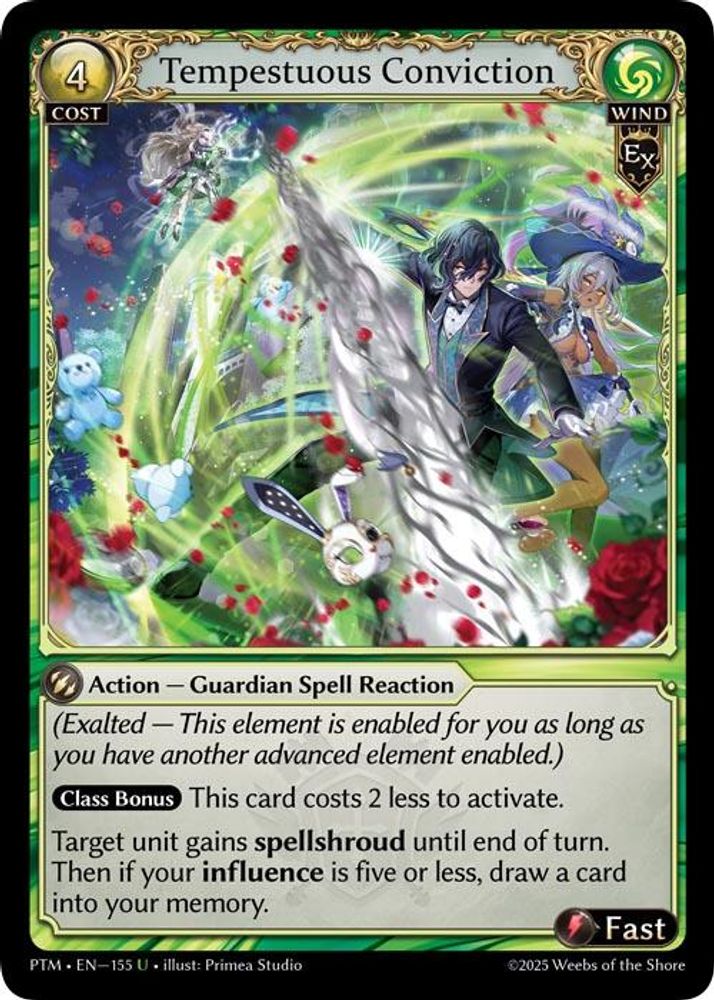 Tempestuous Conviction, Standard, front