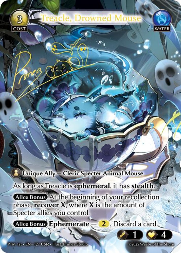 Treacle, Drowned Mouse (CSR), Foil, front