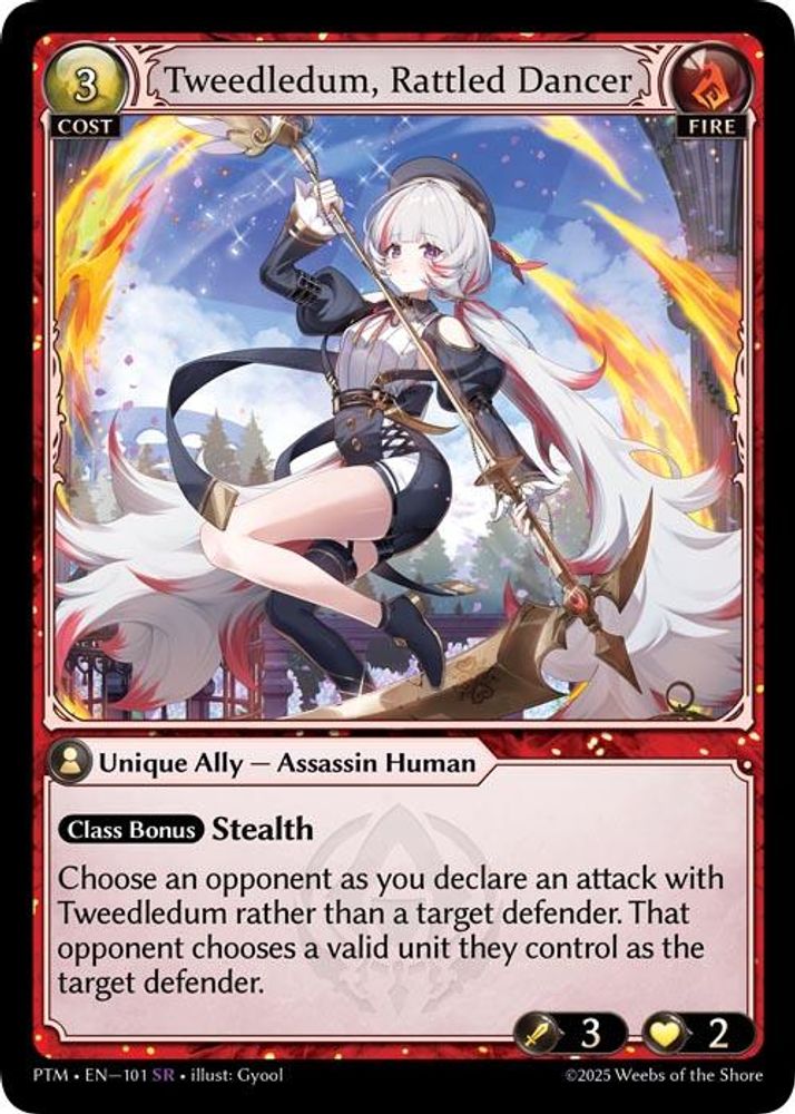 Tweedledum, Rattled Dancer, Standard, front