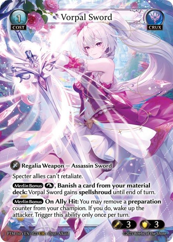 Vorpal Sword, Standard, front