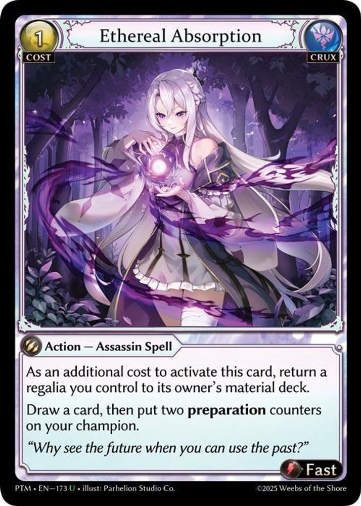 Ethereal Absorption (Curio Foil), Standard, front