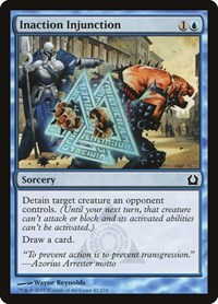 Inaction Injunction, Return to Ravnica