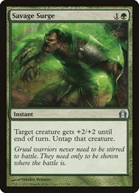 Savage Surge, Return to Ravnica