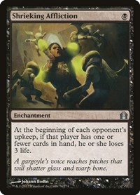 Shrieking Affliction, Return to Ravnica