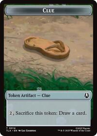 Clue (0014) // Copy (0002) Double-Sided Token, Avatar: The Last Airbender