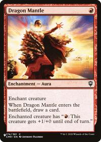 Dragon Mantle, The List Reprints